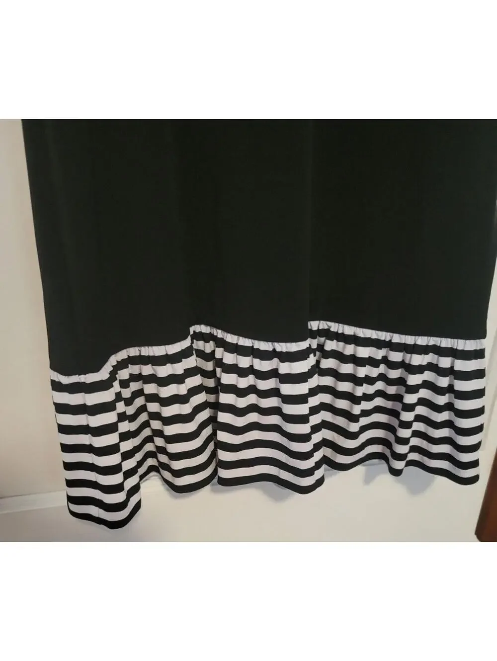MICHAEL KORS Striped BLACK/WHITE WOMENS DRESS SIZE XS Wednesday - Picture 4 of 6